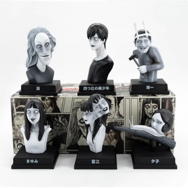 กล่องสุ่ม ⚫ Junji Ito’s Kaikibako Wave 1 ⚫ แบบขาว-ดำ #คลังสยอง #จุนจิ อิโต้ #มีสินค้าพร้อมส่ง