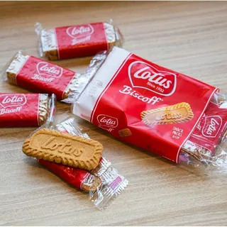 (โลตัส บิสกิต) โลตัส บิสคอฟ คาราเมลไลซ์ บิสกิต Lotus Biscoff Caramelised Biscuit