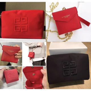 G\/enchy Perfume bag กระเป๋า ของแถมเครื่องสำอางค์จีวองชี่ กระเป๋าแบรนด์เนม กระเป๋าเครื่องสำอาง
