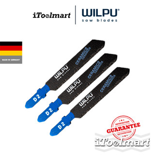 WILPU ใบเลื่อยจิ๊กซอตัดกระเบื้อง D2 Clean cut 5-15 mm ชุด 3 …