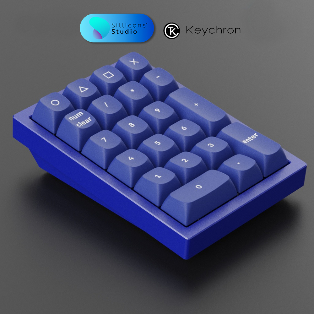 Keychron Q0 คีย์บอร์ดนัมแพดแบบกำหนดเอง 17 ปุ่ม พร้อมสวิตช์ Gateron และไฟ RGB