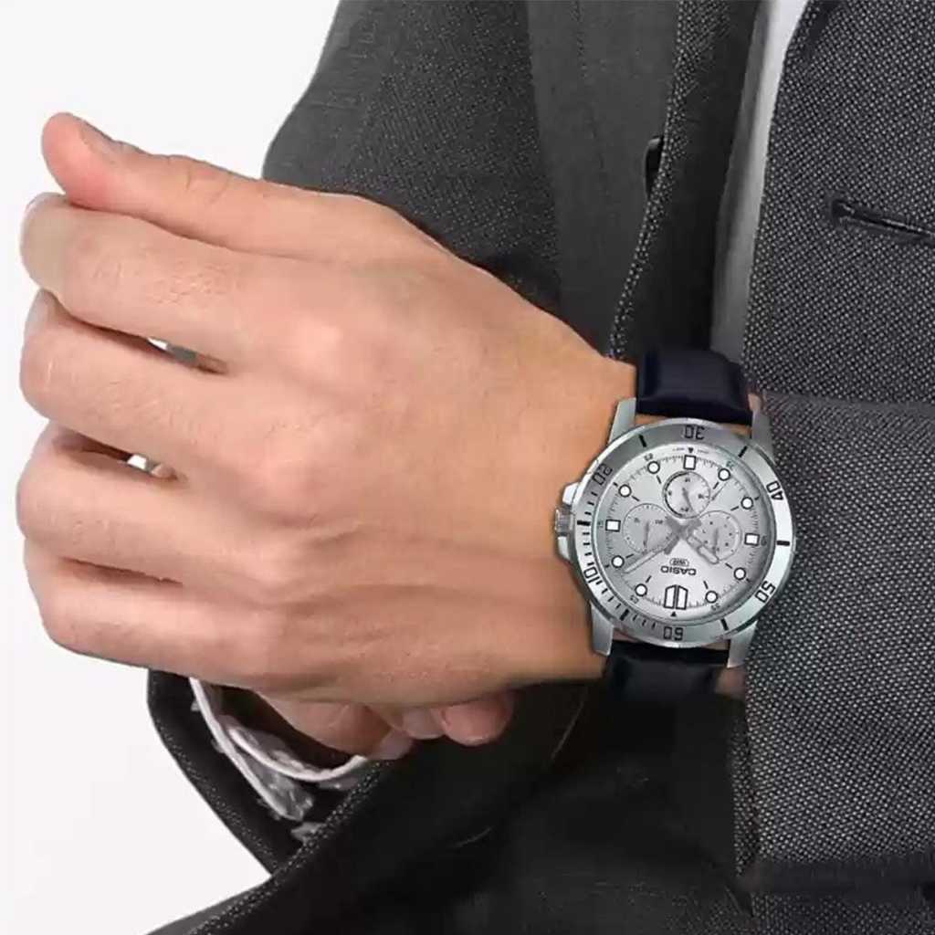CASIO แท้ นาฬิกาข้อมือผู้ชาย General รุ่น MTP-VD300L-7EUDF รับประกันหลังซื้อจากร้าน 3 เดือน