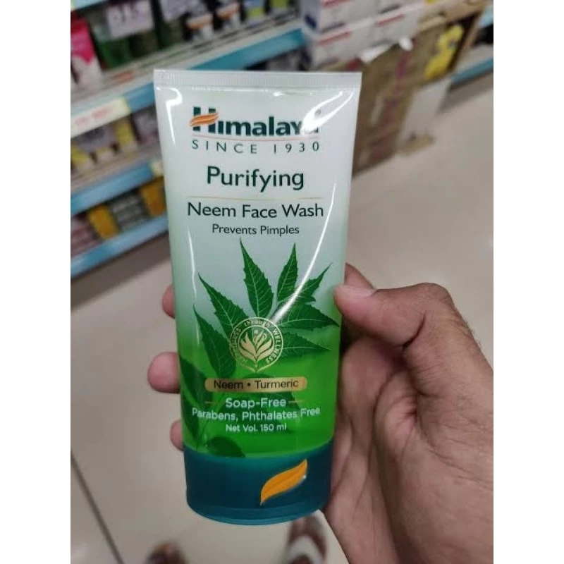 Himalaya Neem Face Wash เจลล้างหน้านีม ลดปัญหาสิว ผิวมัน แท้จากอินเดีย