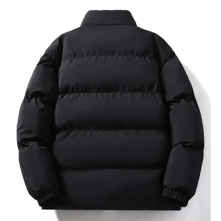 ZITY เสื้อแจ็กเก็ตกันหนาว แจ็คเก็ตคอปกยืน สีทึบ อบอุ่น คุณภาพสูง 7 สี แฟชั่นสําหรับคู่รัก ไซซ์ S - 5XL