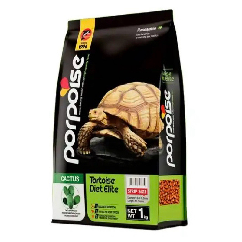 อาหารเต่าบกTortoise ขนาดบรรจุ 150 กรัม -1 กิโลกรัม สูตรกระบองเพชร