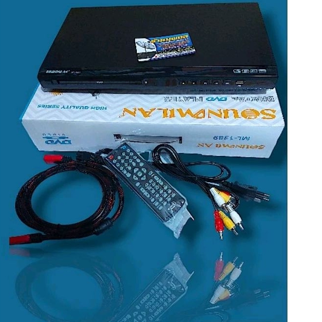 แบรนด์ SOUNDMILAN รุ่น ML-1597 NEW ใหม่เล่นได้ทุกแผ่น DVD VCD CD MP3 USB คุณภาพระดับHD ด้วยระบบHDMI