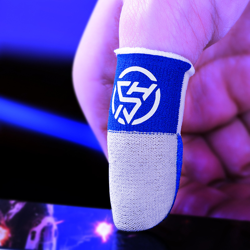 ถุงนิ้ว เล่นเกม เรืองแสง ผ้าไหม Flydigi พับจี ROV Pubg ฟีฟาย