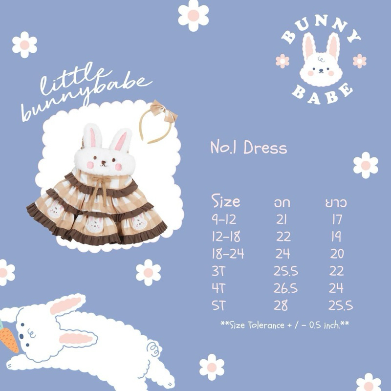 bunny babe 12-18 หมวก s