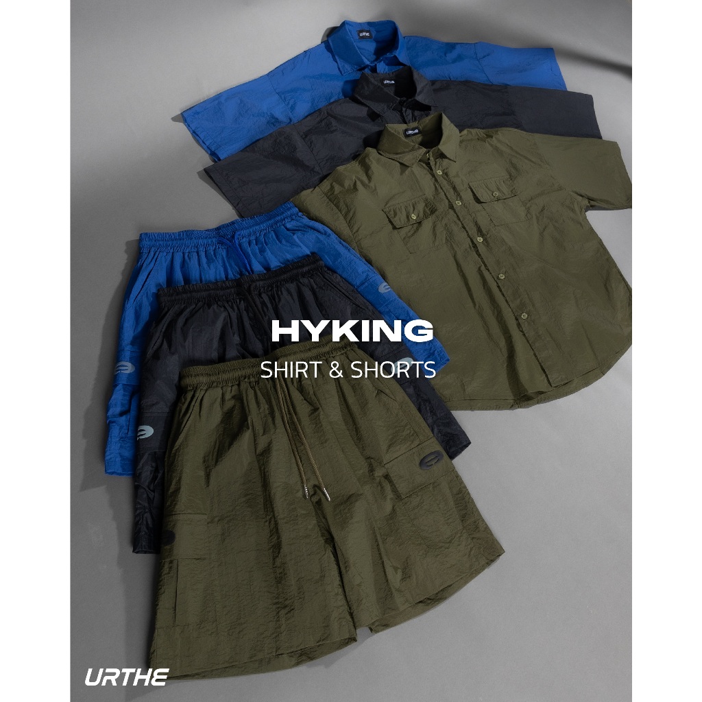#เสื้อผ้าแฟชั่น #เสื้อเชิ้ต #กางเกงขาสั้น #กางเกงคาร์โก้ #เสื้อสกรีนโลโก้