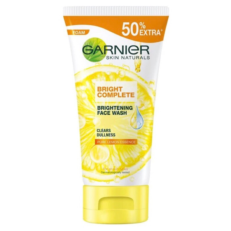 โฟมล้างหน้าการ์นิเย่ไบรท์เทนนิ่งโฟมขนาด150ml.ของแท้100%