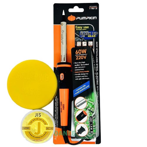 หัวแร้งบัดกรีแบบปากกา PUMPKIN ( 60W ) ปากกาหัวแร้ง หัวแร้ง บัคกรี หัวแร้งปากกา บัดกรี