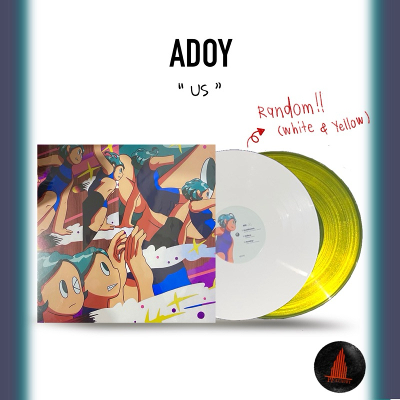 แผ่นเสียง Adoy Album Us