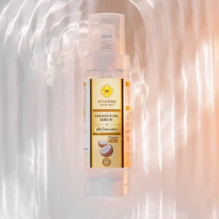 ล็อตใหม่ เซรั่มน้ำมันมะพร้าวพิณนารา เชต 3 ขวด ปริมาณ 85ML. บำรุงหน้า ผม ผิว ของแท้ 100%