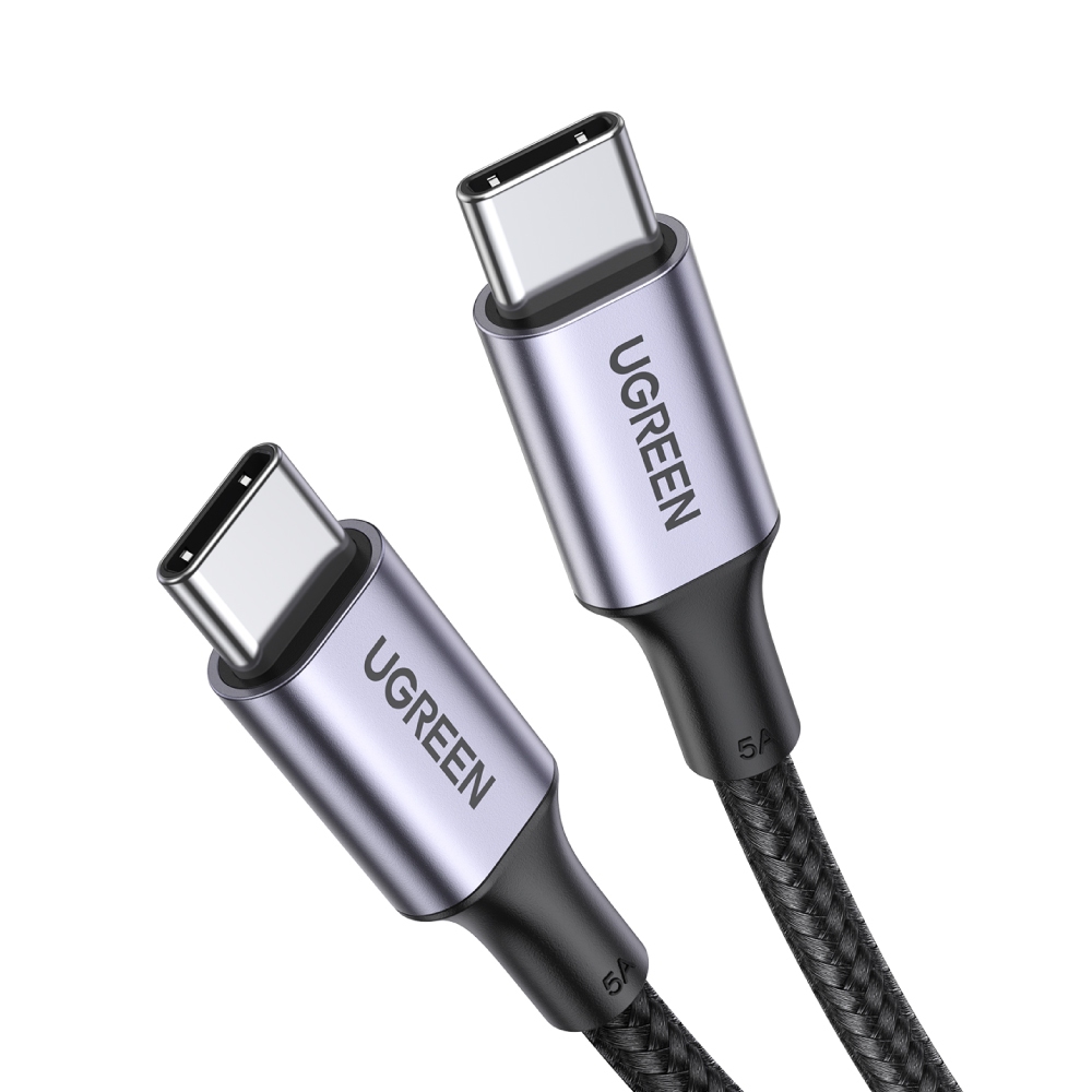 UGREEN USB C to USB C Cable 100W Power 1M. (Black) 70427 (2Y) (AC2-001265)