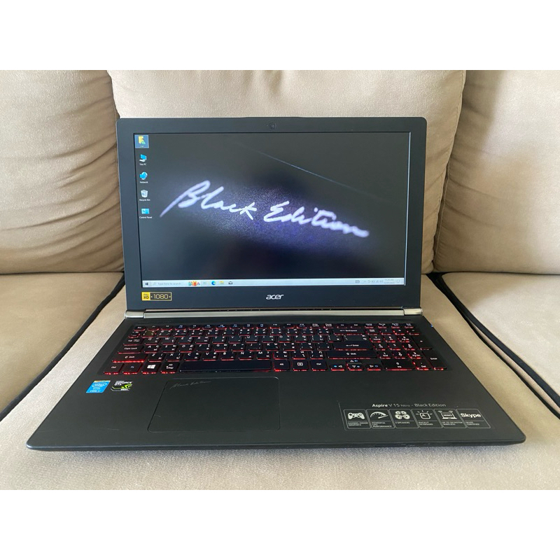 โน๊ตบุ๊คเกมมิ่งมือสอง Acer Nitro V15 Black Edition