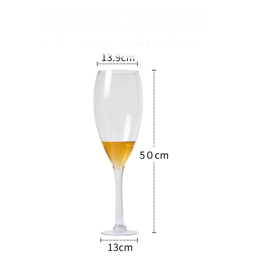 แก้วไวน์ขนาดใหญ่ถ้วยแก้วเบียร์ขนาดยักษ์ขนาด2300ml.3200ml. - รูปที่ 7