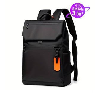 Aopulyผู้ชายกันน้ำ 14 15.6 นิ้วแล็ปท็อปกระเป๋าเป้สะพายหลังกร…