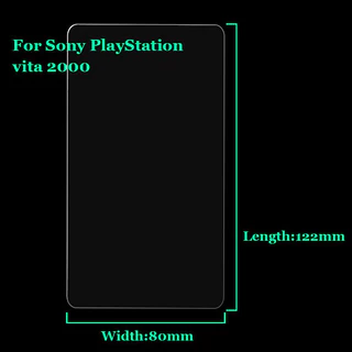 [PS Vita] กันรอยกระจก สำหรับรุ่น ps vita 1000 ps vita 2000 ฟีล์มกันรอย วีต้า , psv 2000 กันรอยแบบกระจก
