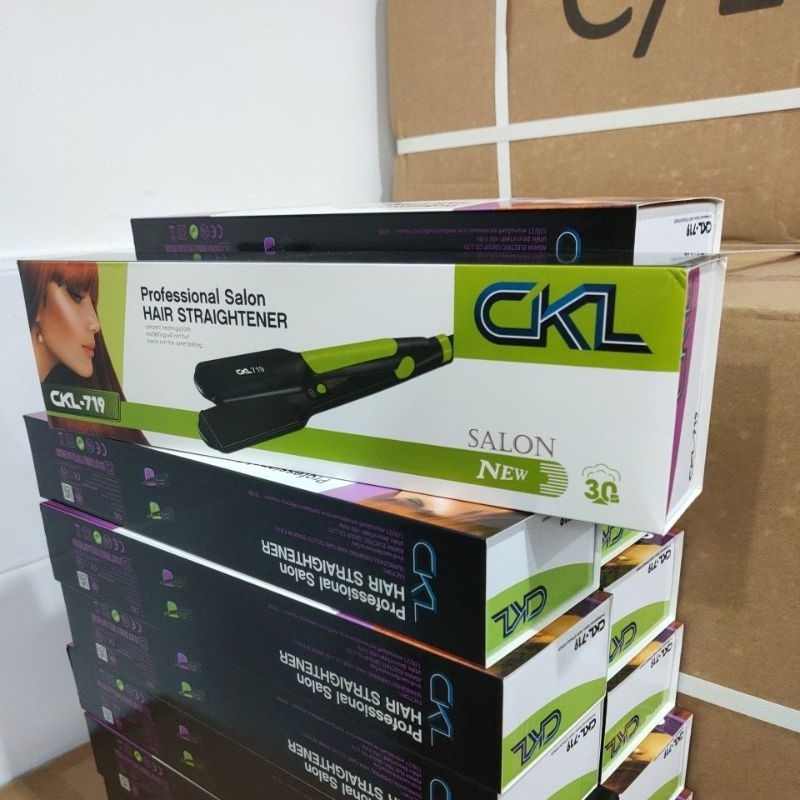 CKL 719 -719 / 818 / 8866 / 308 ของแท้100% ที่หนีบผม เครื่องหนีบผม ม้วนผม หนีบเงา ยืดผม เครื่องรีดผม ขายส่ง เรทส่ง - รูปที่ 2