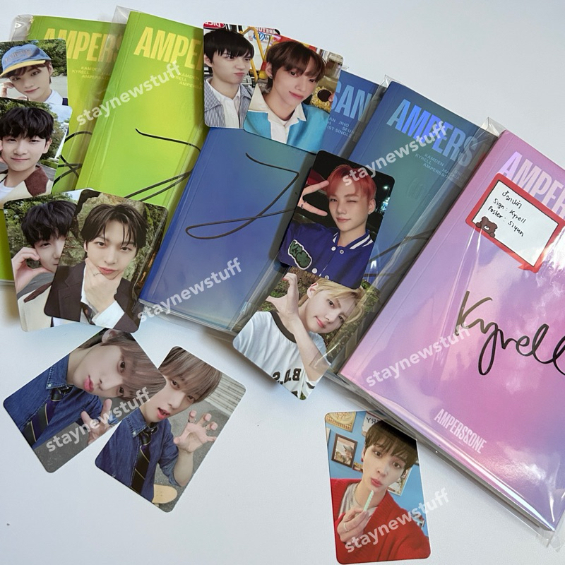 [พร้อมส่ง ] อัลบั้มไซน์สด AMPERS&ONE / AMPERSANDONE บั้มแกะ ไม่มีตำหนิ อ่านรายละเอียดก่อนสั่ง