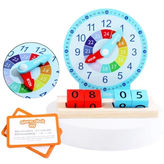 * ออกบิล (ทักแชท) Alarm Clock Toy เรียนรู้เรื่องเวลา - หนังสือ สอนเวลา เขียนลบได้