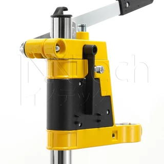 DELTON แท่นจับสว่าน แท่นจับสว่านปรับระดับได้ Drill Stand รุ่น DS-6109 ฐานเหล็กหล่อ Cast Iron ฟรี! อแดปเตอร์ลดขนาดคอสว่าน