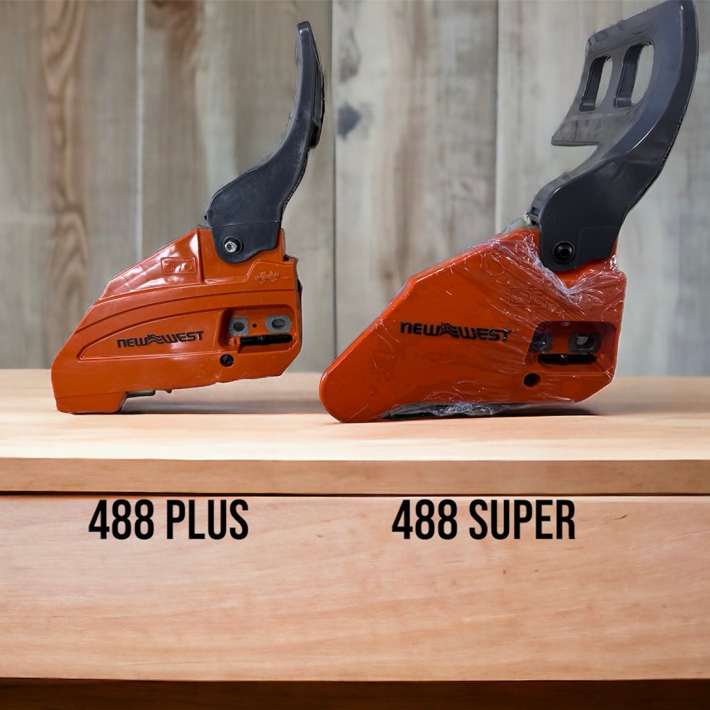 อะไหล่ ชุดเบรค / ฝาครอบบาร์ เลื่อยยนต์  NEWWEST 488 Plus / 488 Super