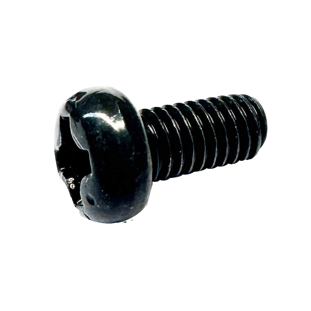 สกรูดำ JMP M3x6,10 mm. สกรูดอกลำโพง สกรูยึดอุปกรณ์