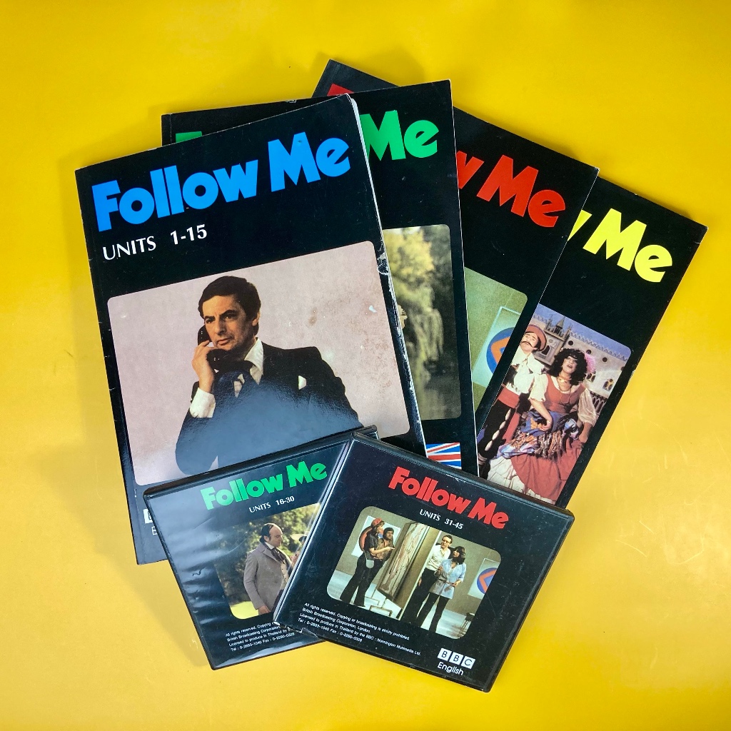 [หนังสือมือสอง] หนังสือภาษาอังกฤษ Follow me BBC