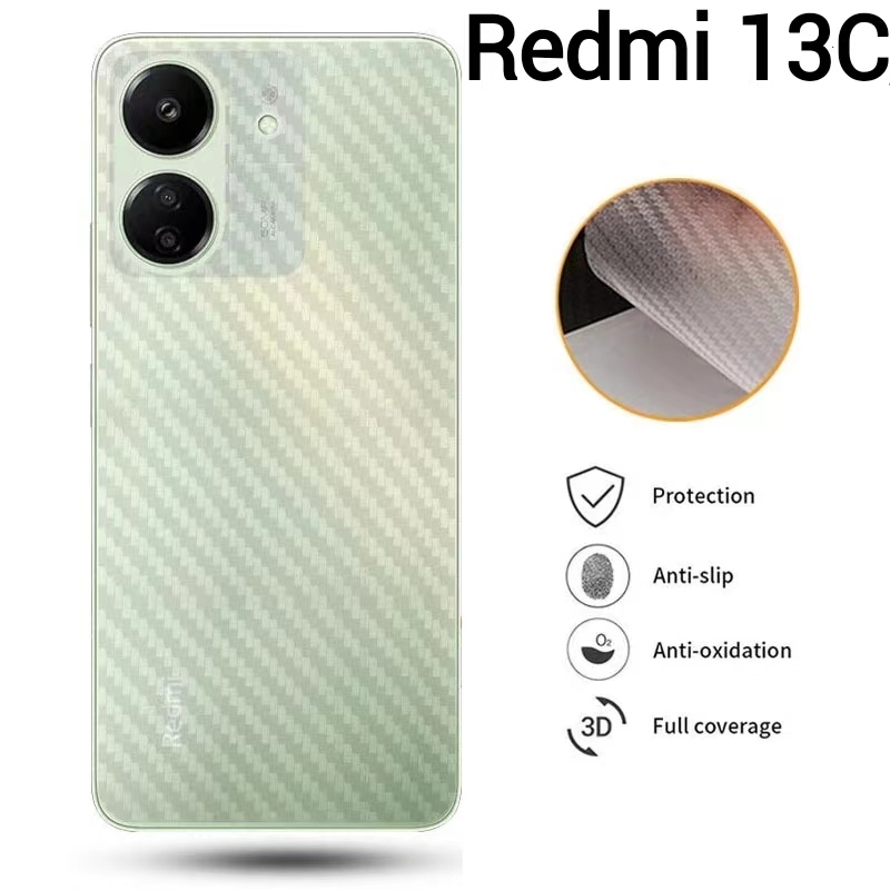 Xiaomi mi 14Ultra/Redmi 13C/Poco C65/Xiaomi 14/Xiaomi 14Pro/Mi 14/Mi 14 Proฟิล์มหลังเคฟล่าXiaomi 13T
