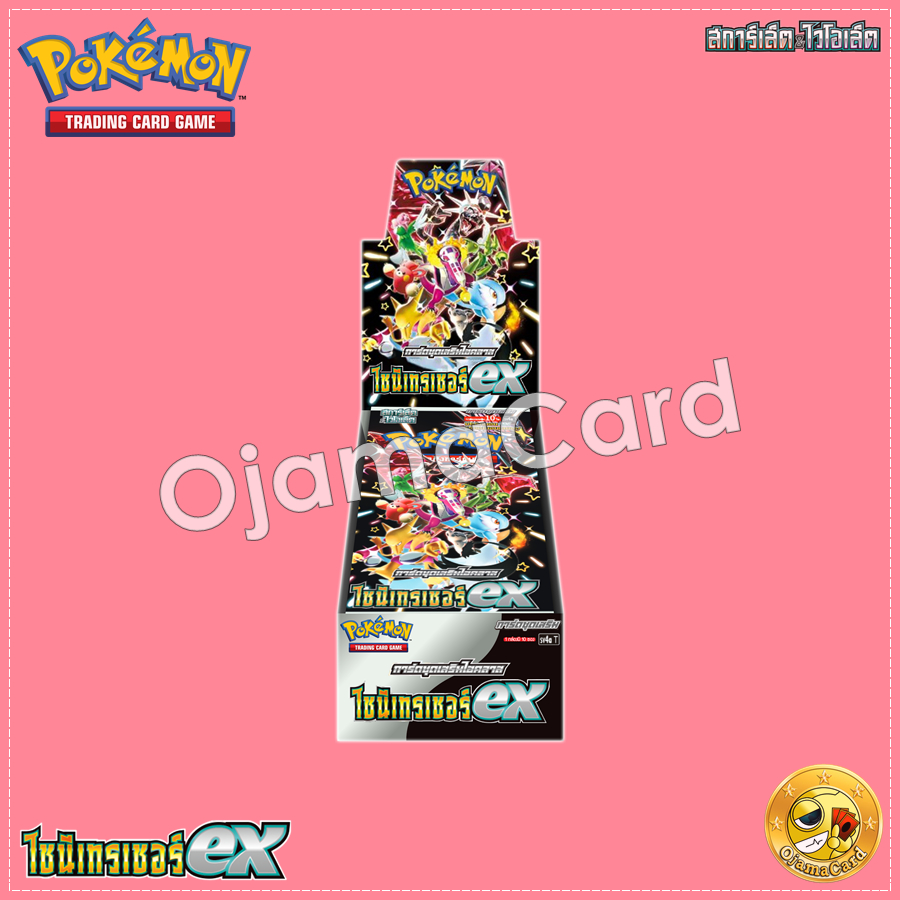 Pokémon TCG Scarlet & Violet (สการ์เล็ต & ไวโอเล็ต) — ไชนีเทรเชอร์ ex (Shiny Treasure ex) [SV4AT]「1 Box」