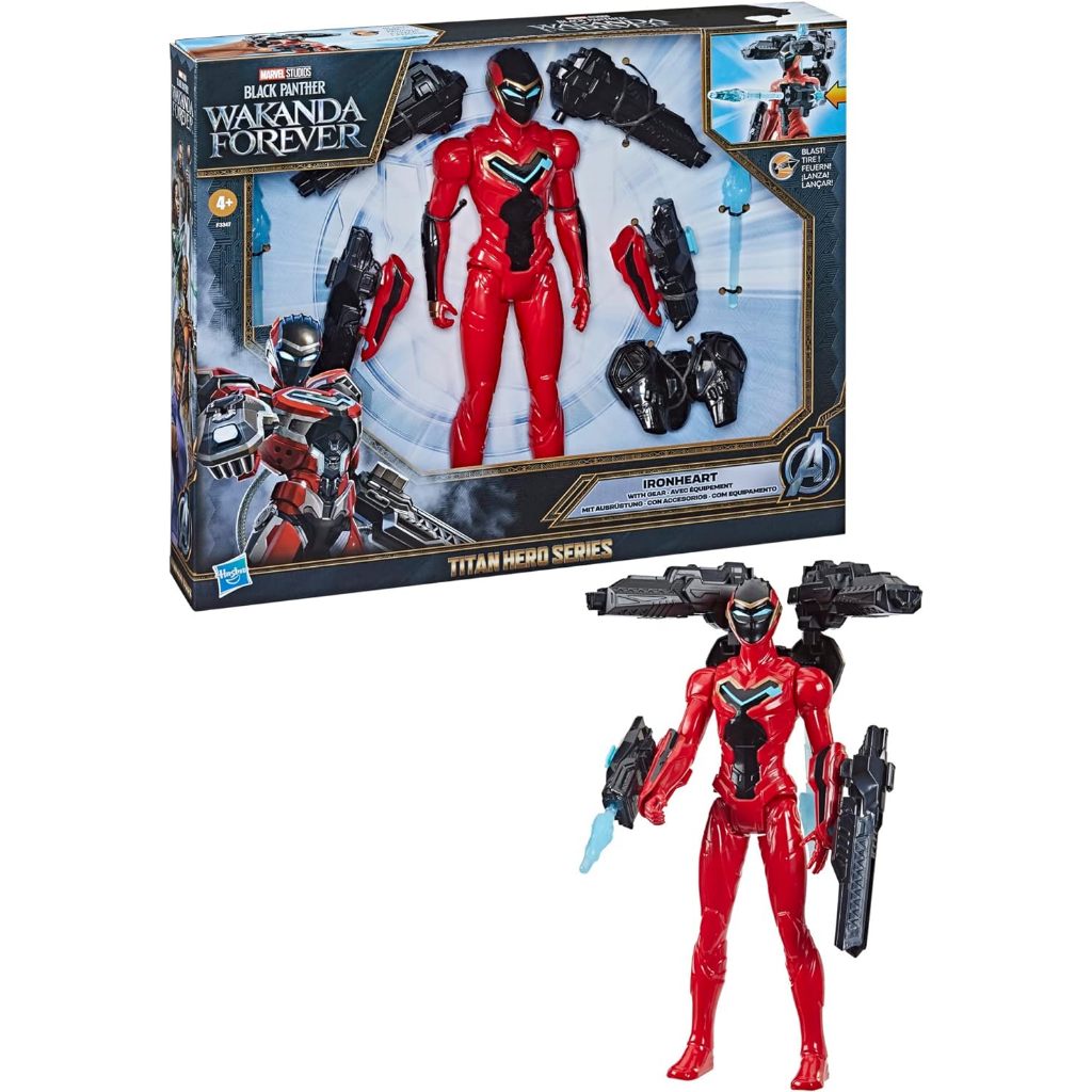 Marvel Studios' Black Panther Wakanda Forever Ironheart with Gear 12-Inch Action Figure