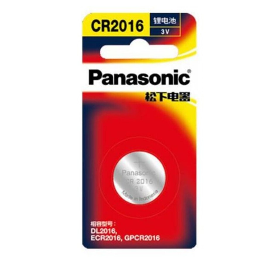 ถ่าน Panasonic CR2032, CR2025, CR2016 1ก้อน ของใหม่ ของแท้ แพคเกจนำเข้า (แพคเดี่ยว)