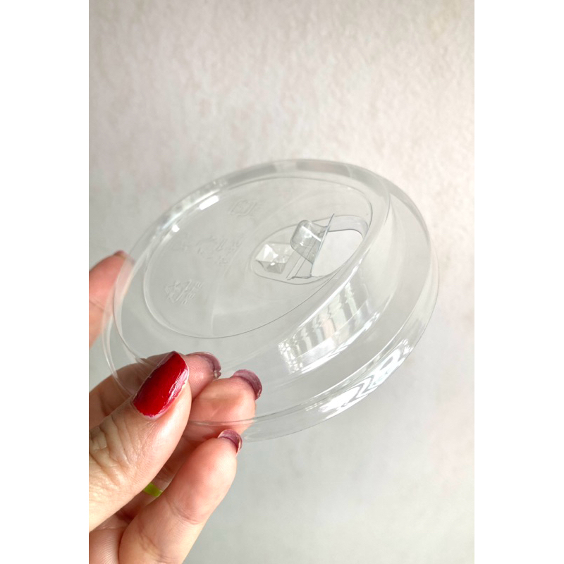 ฝายกดื่มปาก95mm.ฝาสีใสยี่ห้อFPCแบบมีจุกปิดแถวล่ะ100ชิ้น /ฝาสีใส แบบไม่มีจุกยี่ห้อ 3Aแถวล่ะ50ใบ