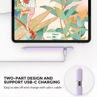 AhaStyle Ultra-Thin Case เคสซิลิโคนบางเฉียบ Silicone Skin Cover for Apple Pencil Gen2