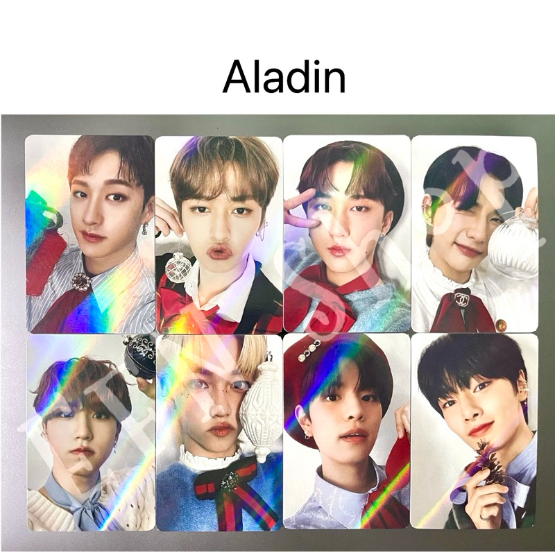 Photocard Only: Stray Kids - Christmas EveL (POB=aladin) การ์ดSKZ