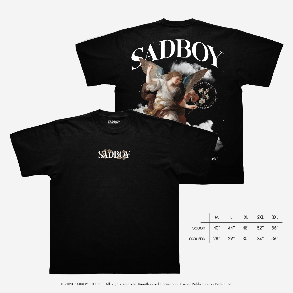 SADBOY® | Archangel Gabriel | Semi-Oversized | 100% Organic Cotton