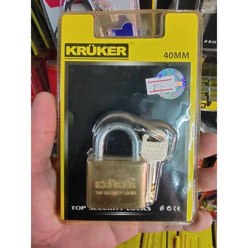 กุญแจคอสั้น ตราkruker ขนาด40 มม
