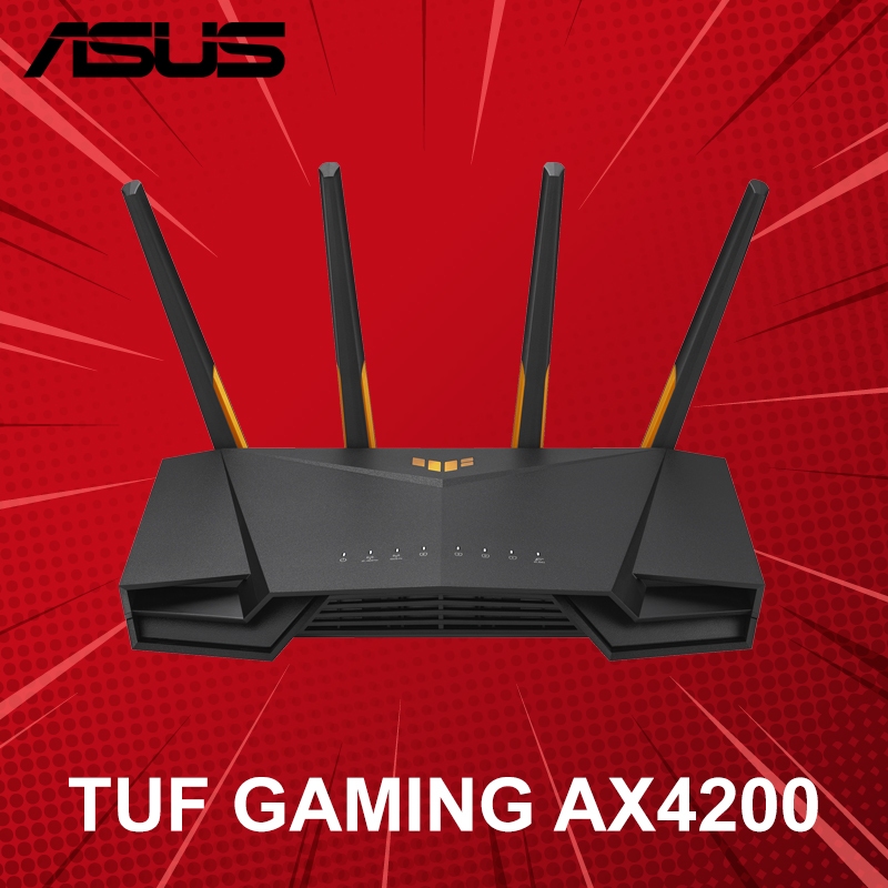 เราเตอร์ ASUS TUF Gaming AX4200 ประกันศูนย์ 3 ปี
