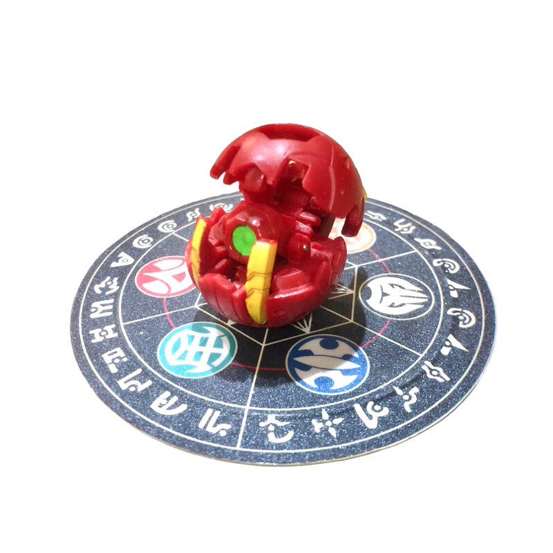 Bakugan Hakapoid Red Pyrus Gundalian Invaders BakuCloser