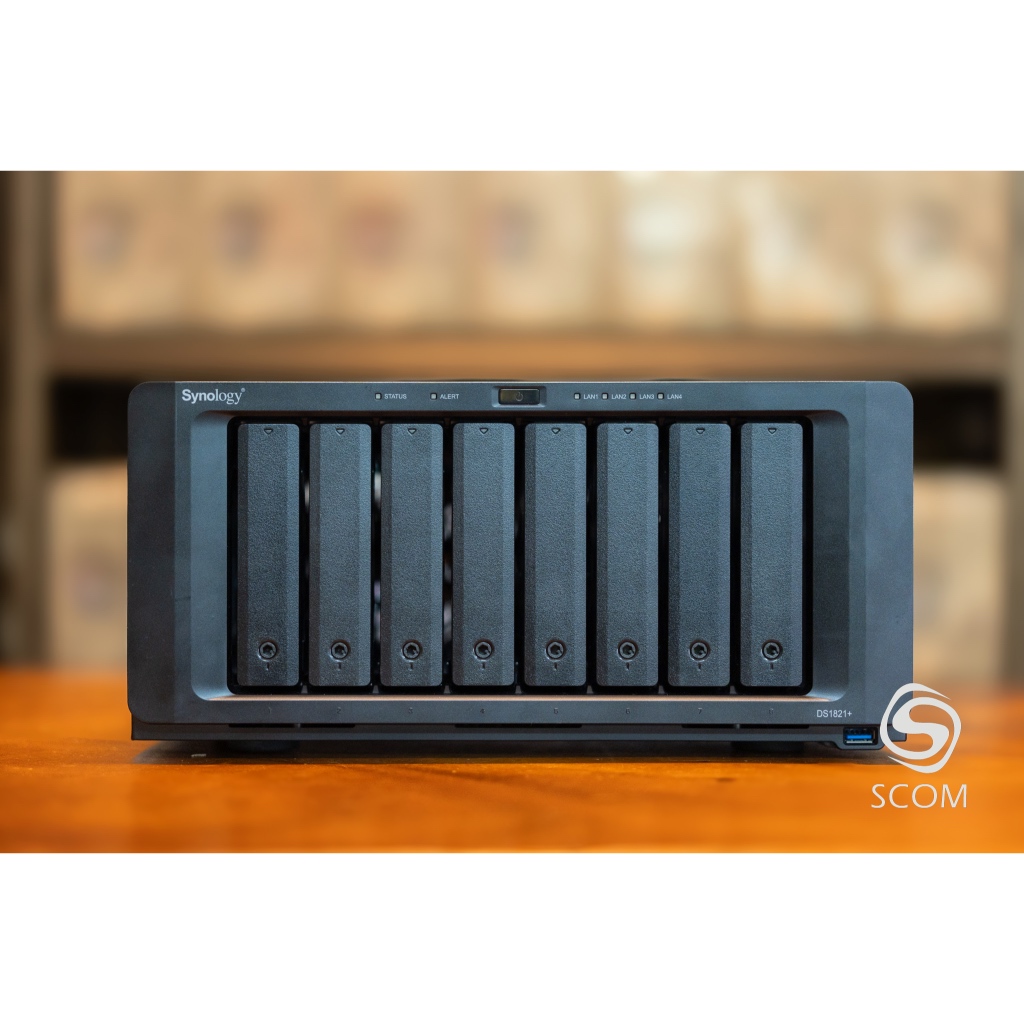 SYNOLOGY NAS DS1821+ มือสองประกันศูนย์ไทย SIS DS 1821 + PLUS Cloud Storage Network