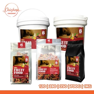 chishop อาหารเต่าบก อิกัวน่า Mix Fruit สูตรผลไม้รวม วิตามินสูง