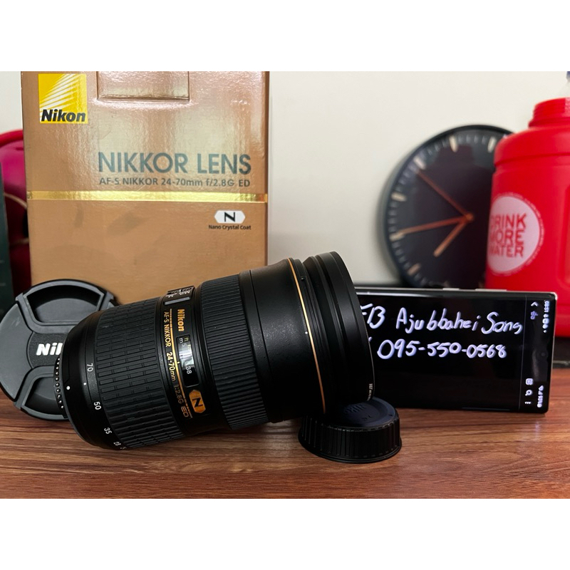 เลนส์ Nikon 24-70 mm f/2.8G ED