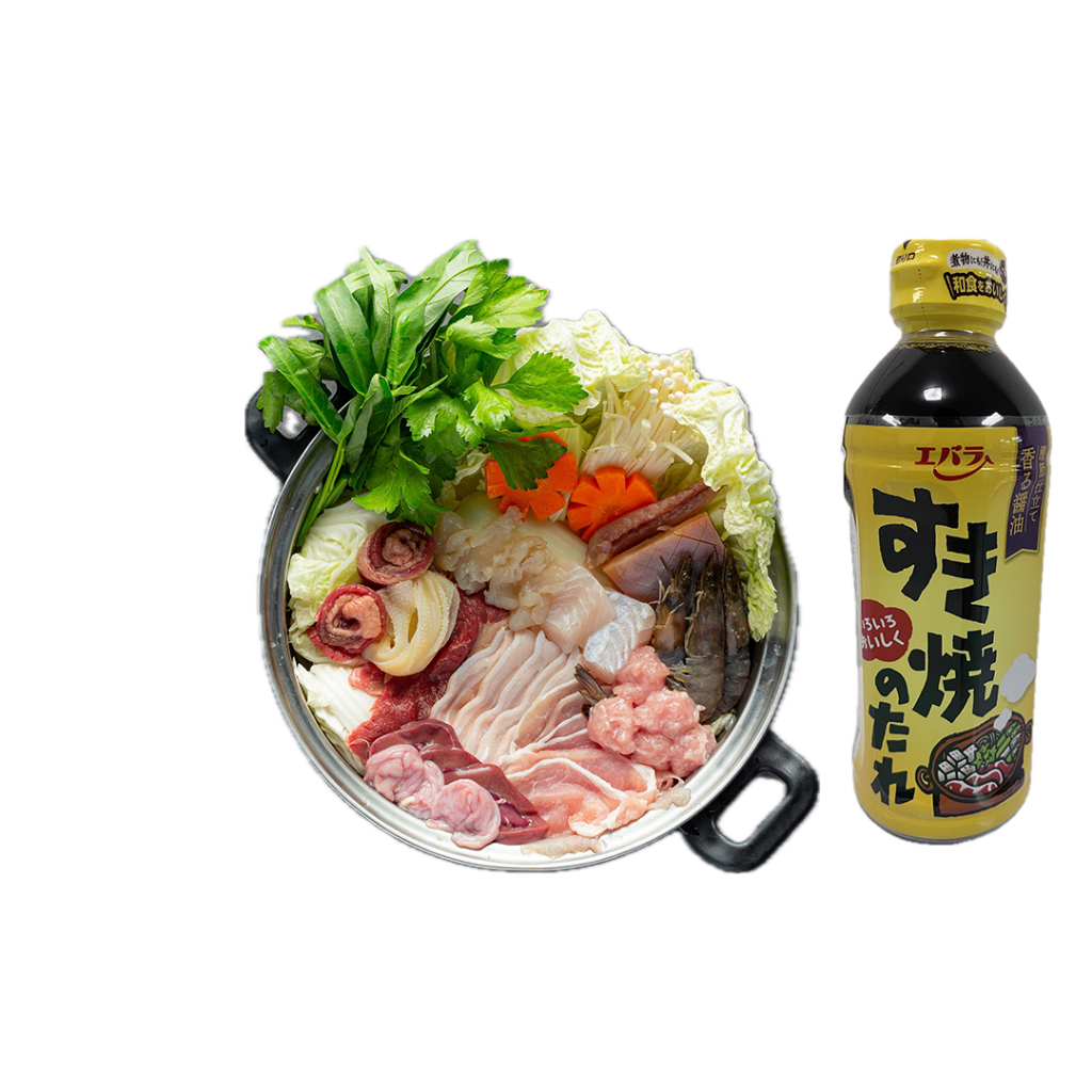 ซอสสุกี้ยากี้ น้ำดำ EBARA Sukiyaki Tare Sauce 500 ml.