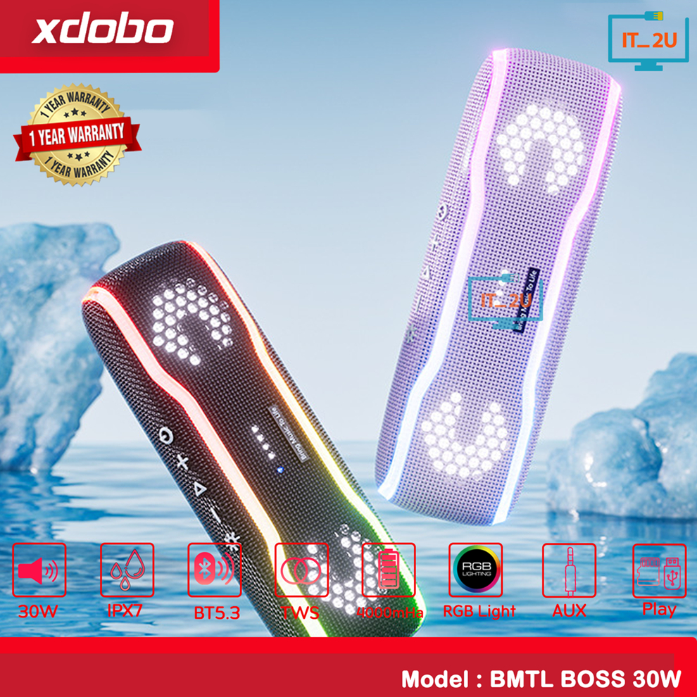 Xdobo Boss BMTL Bluetooth Speaker 30W