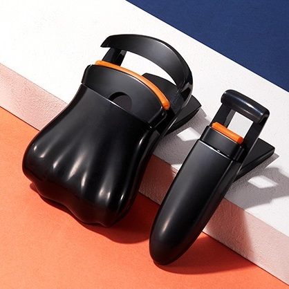 R1007 ดัดขนตา ที่ดัดขนตาแพ็ค 2 ชิ้น ตกแต่งขนตา งอนเด้ง เรียงเส้นสวย เป็นธรรมชาติ ดวงตากลมโต ขนาดพกพา แถมยางซิลิโคน