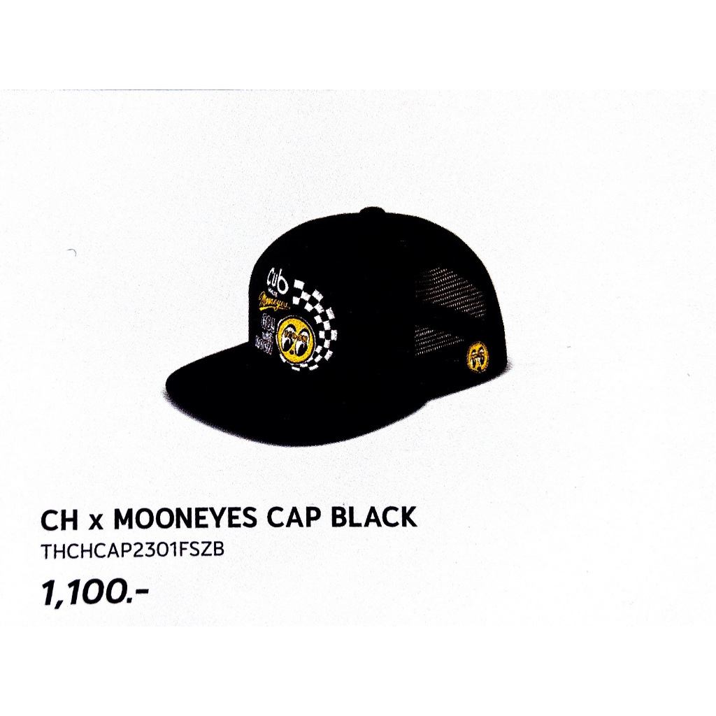 MOONEYES CAP BLACK