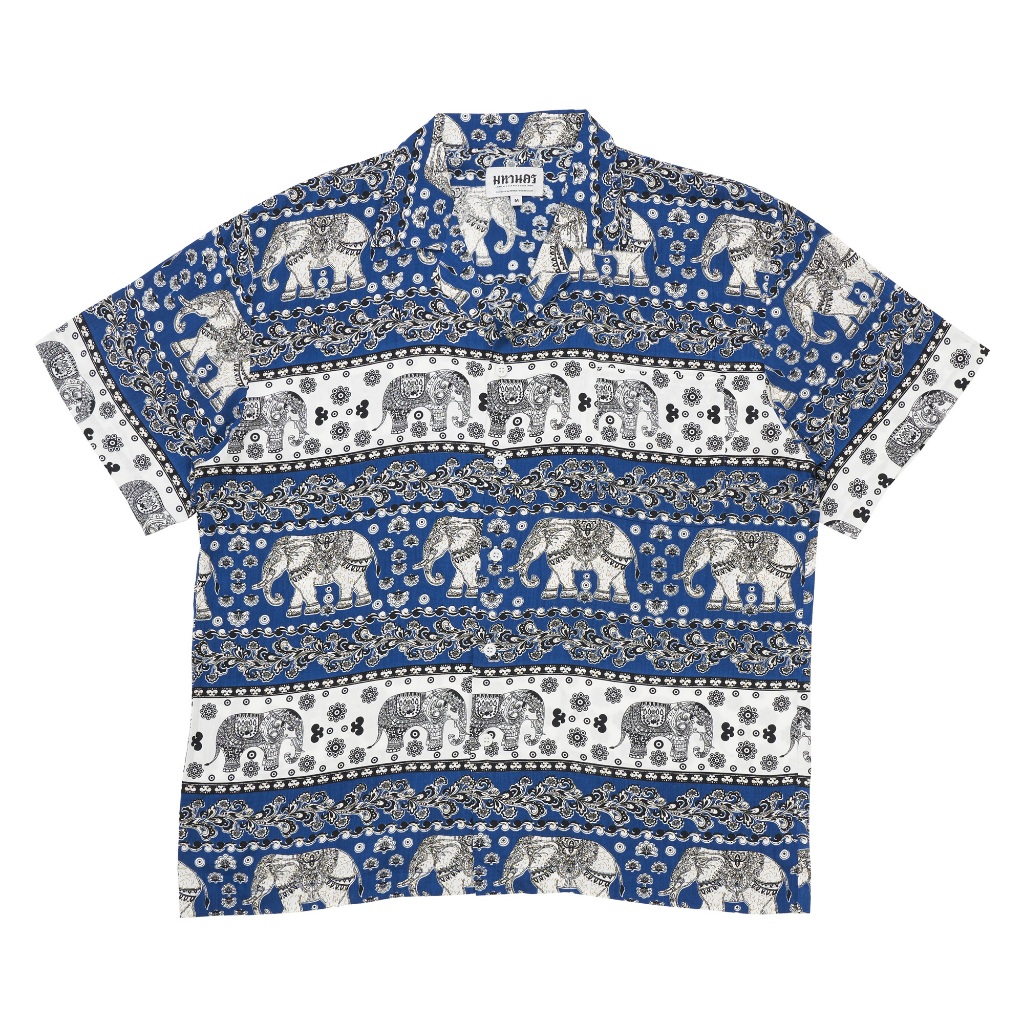 MAHANAKHON CHANG V.1 HAWAII SHIRT BLUE