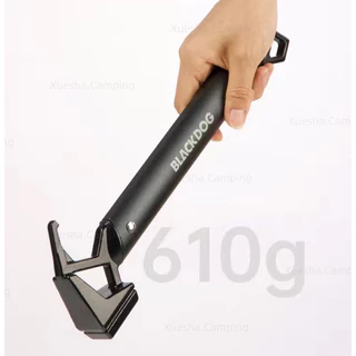 🔥พร้อมส่ง🔥 Blackdog ค้อนตอกสมอบก ค้อนอเนกประสงค์สำหรับแคมป์ปิ้ง ขนาดพกพา น้ำหนักเบา