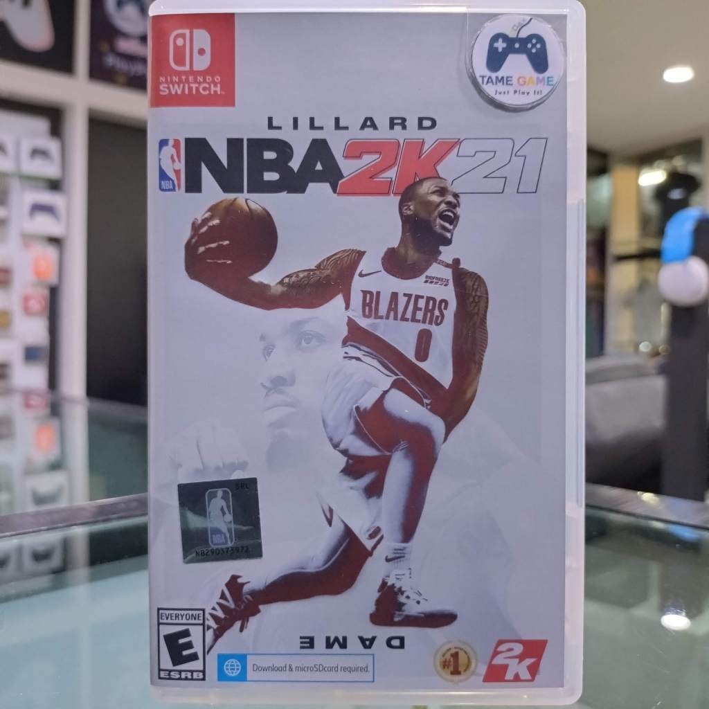 (ภาษาอังกฤษ) มือ2 Nintendo Switch NBA 2K21 แผ่นเกมนินเทนโด้ มือสอง (NBA 2021)